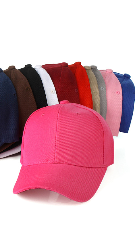 新款棒球帽爆款韓版純se棒球帽棉質(zhì)空白帽情侶鴨舌帽子男女